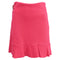 Women's Boutique Moschino Ruffled Crepe Mini Skirt in Pink Wool