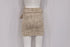 Women's Iro Tomia Belted Tweed Mini Skirt in Beige Acrylic