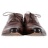 Men's Ermenegildo Zegna Wingtip Oxford Shoes in Brown Leather