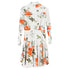 Women's Erdem Floral-Print Mini Shirt Dress in Multicolor Cotton