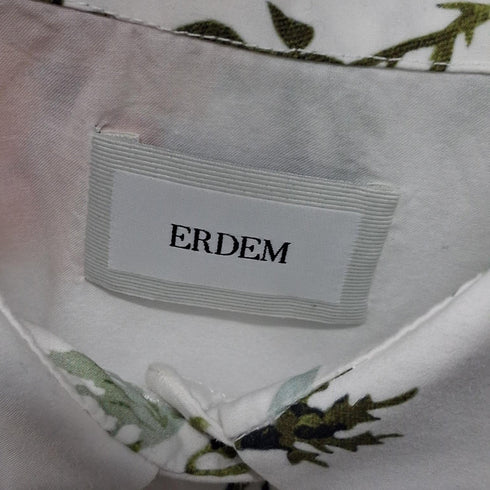 Women's Erdem Floral-Print Mini Shirt Dress in Multicolor Cotton
