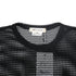 Women's Comme Des Garçons Mesh Long Sleeve Midi Dress in Black Polyester