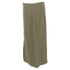 Women's Roland Mouret Front Slit Midi Pencil Skirt in Olive Wool