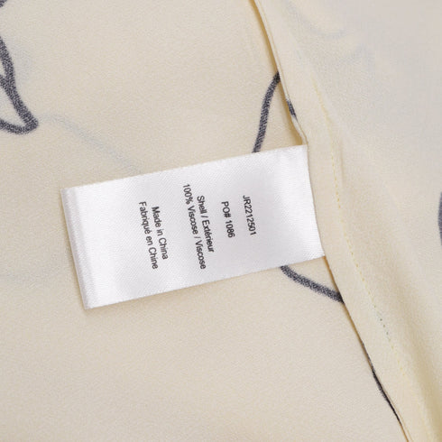 Women's Jason Wu Floral-Print V-Neck Midi Dress in Pastel Yellow Viscose