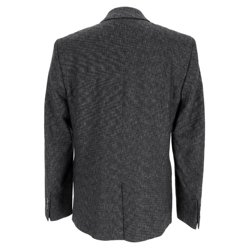 Men's Iro Single-Breasted Tweed Blazer in Grey Wool