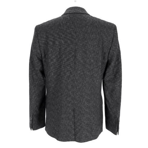 Men's Iro Single-Breasted Tweed Blazer in Grey Wool