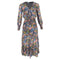 Women's Rixo Maya Shirred Maxi Dress in Floral Print Cotton