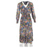 Women's Rixo Maya Shirred Maxi Dress in Floral Print Cotton