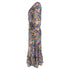 Women's Rixo Maya Shirred Maxi Dress in Floral Print Cotton