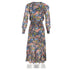 Women's Rixo Maya Shirred Maxi Dress in Floral Print Cotton