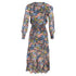 Women's Rixo Maya Shirred Maxi Dress in Floral Print Cotton