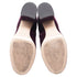 Women's Gianvito Rossi Margaux Block-Heel Ankle Boots in Burgundy Velvet