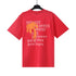 Palm Angels T-shirt Letter Painted Coconut Tree Print Short Sleeve T-shirt