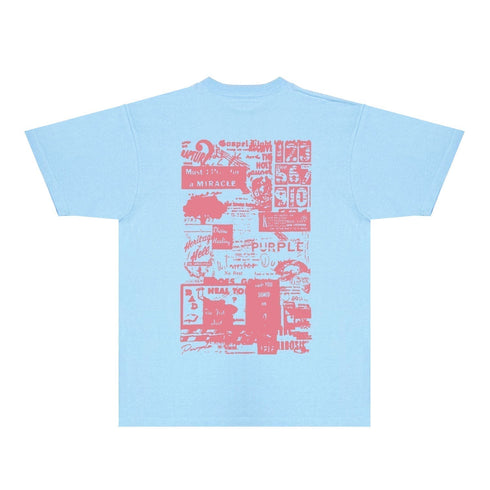 PURPLE fashion T-shirt