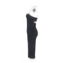 Women's Alexander Wang Back Cutout Sleeveless Midi Fitted Dress in Black Modal