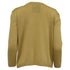 Women's Moschino Couture Buttoned Cardigan in Metallic Gold Acetate