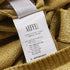 Women's Moschino Couture Buttoned Cardigan in Metallic Gold Acetate