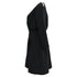 Women's Ba&sh V-neck Mini Dress in Black Polyester