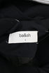 Women's Ba&sh V-neck Mini Dress in Black Polyester