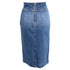 Women's Ba&sh Date Midi Skirt in Light Blue Denim