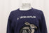 Women's Gucci L'Aveugle Par Amour Hare Appliqué Sweater in Navy Blue Cotton