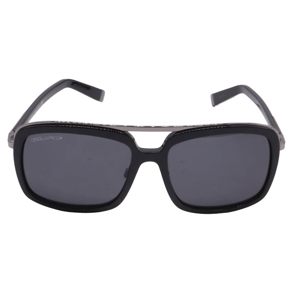Dsquared2 DQ0026 Aviator Sunglasses in Black Acetate
