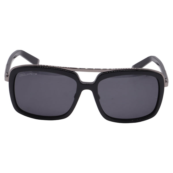 Dsquared2 DQ0026 Aviator Sunglasses in Black Acetate