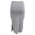 Women's Joseph Midi Skirt in Grey Cotton