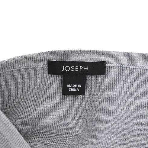 Women's Joseph Midi Skirt in Grey Cotton