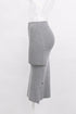 Women's Joseph Midi Skirt in Grey Cotton