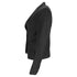 Women's Joseph Single-Breasted Blazer with Pockets in Black Wool
