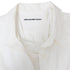 Women's Alexander Wang Cropped Layered And Ribbed Jersey Blouse In White Cotton