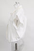 Women's Alexander Wang Cropped Layered And Ribbed Jersey Blouse In White Cotton