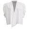 Women's Iro Blouse in White Cotton