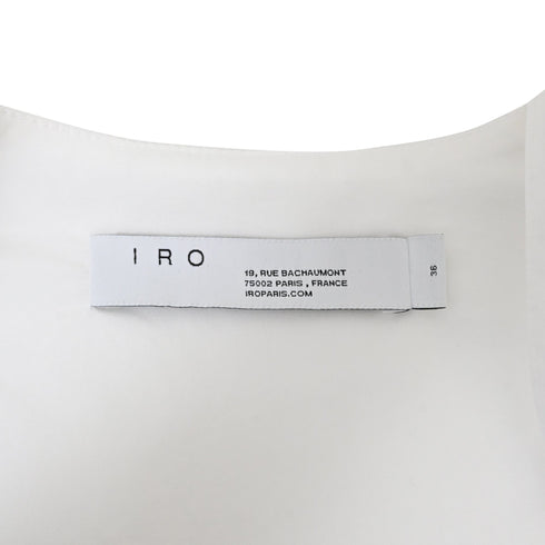 Women's Iro Blouse in White Cotton