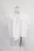Women's Iro Blouse in White Cotton