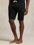 RALPH LAUREN Cotton Jersey Sleep Shorts Polo Black