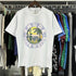 Rhude T-shirts Lake Coconut Landscape Print Cotton Casual Short Sleeve Men and Women