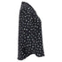 Women's Marc by Marc Jacobs Printed Blouse in Navy Blue Silk