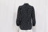 Women's Marc by Marc Jacobs Printed Blouse in Navy Blue Silk