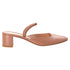Women's Gianvito Rossi Tivoli Mules 55 in Beige Leather