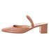 Women's Gianvito Rossi Tivoli Mules 55 in Beige Leather