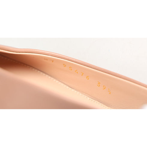 Women's Gianvito Rossi Tivoli Mules 55 in Beige Leather