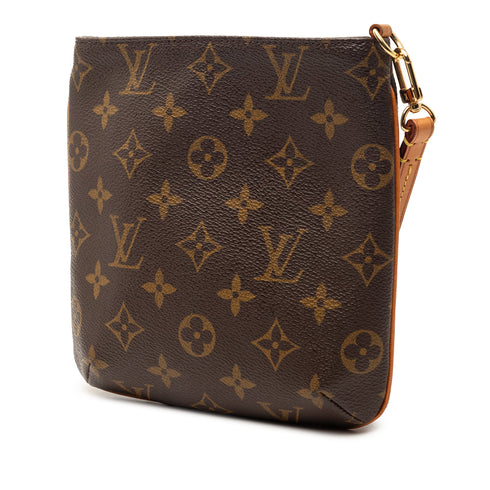 Partition Wristlet Clutch Monogram Canvas