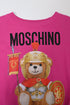 Women's Moschino Couture Teddy Bear Oversized Sweatshirt In Pink Cotton