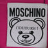 Women's Moschino Couture Teddy Bear Oversized Sweatshirt In Pink Cotton