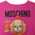 Women's Moschino Couture Teddy Bear Oversized Sweatshirt In Pink Cotton