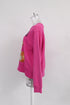 Women's Moschino Couture Teddy Bear Oversized Sweatshirt In Pink Cotton