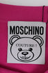 Women's Moschino Couture Teddy Bear Oversized Sweatshirt In Pink Cotton