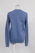 Women's Moschino Couture Sweater in Light Blue Cotton
